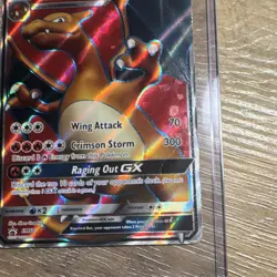 Pokemon Charizard GX SM60 Full Art Promo Holo English TCG Card - Image 5