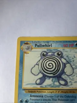 Poliwhirl Base Set 2 57/130 Uncommon 1999-2000 Pokemon Card TCG - Image 5