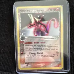 Pokemon Mewtwo TCG Delta Species 12/113 Holo Rare Card - Image 1