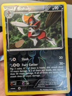 Bisharp 72/108 Reverse Holo Rare Dark Explorers Pokemon Card NM - Image 1