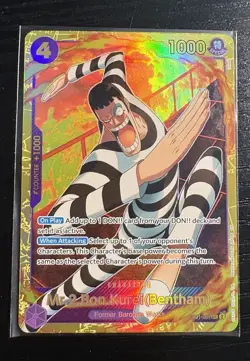 Mr. 2 Bon Clay Bentham English One Piece Card Game SEC EB01-061 PRB-02 - Image 1