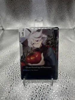 Gundam Card Game Singles GD01-118 U Overflowing Affection, New type Challenge 1 - Image 1