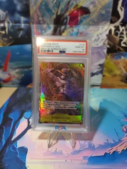 Portgas.D.Ace OP07-119 PSA 10 ALT ART English Secret 500 Years One Piece Card - Image 1