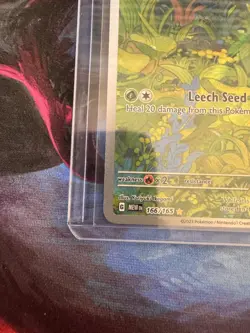 Bulbasaur 166/165 SV: Scarlet & Violet 151 Illustration Rare - English Card UK - Image 4