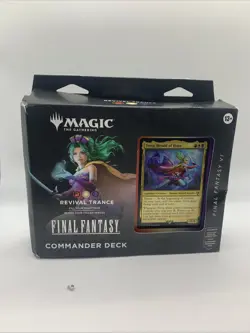 MTG Magic The Gathering Final Fantasy Commander Deck Revival Trance New - Image 1