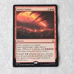 MTG Sozin's Comet Avatar: The Last Airbender Mythic Regular 154 - Image 1