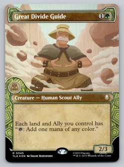 Great Divide Guide Showcase FOIL - MTG Avatar: The Last Airbender TLA - Image 1