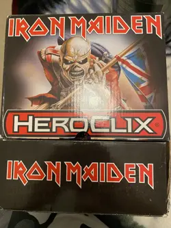 HeroClix Iron Maiden 24-Pack Counter Top Display Box - Image 1