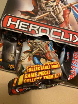 HeroClix Iron Maiden 24-Pack Counter Top Display Box - Image 4