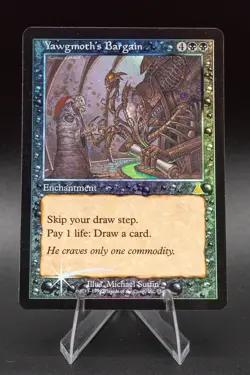 Yawgmoth's Bargain: 1999 Magic the Gathering - Urza's Destiny Foil - Image 1