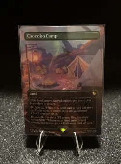 Chocobo Camp (Borderless) Commander: Final Fantasy Foil - Image 1