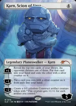 [MTG] Karn, Scion of Urza (Foil) (Showcase) (1419) (SLD) NM - Image 1