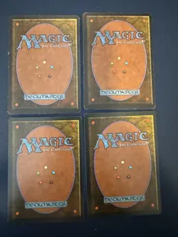 MTG - Magic The Gathering - Lightning Bolt X 4 - 3rd & 4th Ed. - LP/EX-NP/NM! - Image 2