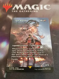 Mtg. Clive Rosfield - Vial Smasher the Fierce. Showcase. Final Fantasy. Nm - Image 1