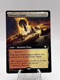 Radiant Summit 0043 Extended Art Commander: Edge of Eternities EOC MTG NM - Image 1