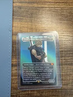 Cloud, Midgar Mercenary (Borderless) Final Fantasy Foil 0375 - Image 1