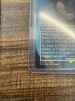 Cloud, Midgar Mercenary (Borderless) Final Fantasy Foil 0375 - Image 5