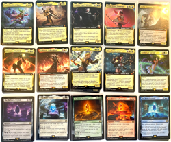 MTG Final Fantasy-Cloud Sephiroth Yuna Tifa Yshtola Tidus + Full Crystal Set - Image 1