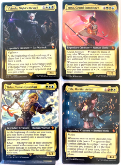 MTG Final Fantasy-Cloud Sephiroth Yuna Tifa Yshtola Tidus + Full Crystal Set - Image 3