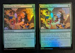 x2 MTG - Stocking the Pantry FOIL - Bloomburrow - Pack Fresh!! - Image 1