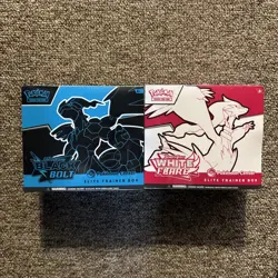 Pokemon Center Black Bolt & White Flare Elite Trainer Box ETB Set 🔥 SHIPS NOW - Image 1