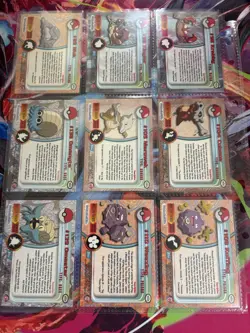 Vintage Topps Pokemon 22 Card Lot Bundle Collection Blue Label NM - Image 4
