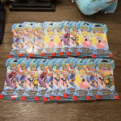 NEW Pokemon TCG Journey Together Sleeved Booster Packs Lot of 20 FACTORY SEALED - Image 1