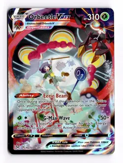 Orbeetle VMAX TG13/TG30 - Pokemon Lost Origin Trainer Gallery Ultra Rare Holo - Image 1