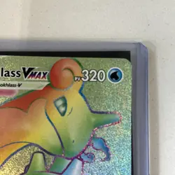 CARTE POKEMON LOKHLASS VMAX 203/202 RAINBOW SECRETE EPEE ET BOUCLIER EB01 FR - Image 3