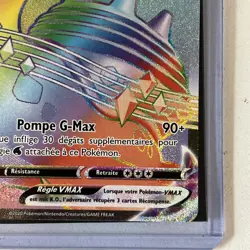 CARTE POKEMON LOKHLASS VMAX 203/202 RAINBOW SECRETE EPEE ET BOUCLIER EB01 FR - Image 5