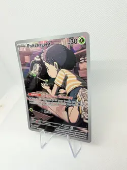 Pokemon TCG Poltchageist 171/167 Twilight Masquerade Full Art Holo Near Mint - Image 2