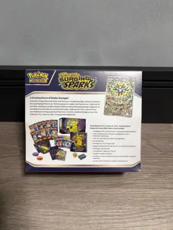 Pokemon TCG Surging Sparks Pokemon Center ETB Elite Trainer Box Sealed - Image 4