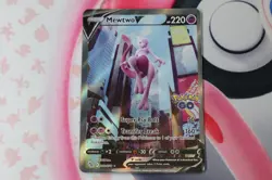 Mewtwo V (Alternate Full Art) 072/078 Pokemon GO Holo NM - Image 1
