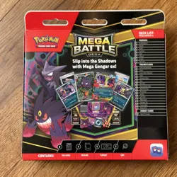 Pokemon TCG Mega Battle Deck Mega Gengar ex Factory Sealed Brand New - Image 2