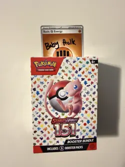 Pokemon TCG Scarlet and Violet 151 Booster Bundle 6 Packs Brand New Sealed - Image 1