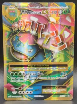 M Venusaur EX (Full Art) 100/108 Evolutions Holo Pokemon TCG NM - Image 1