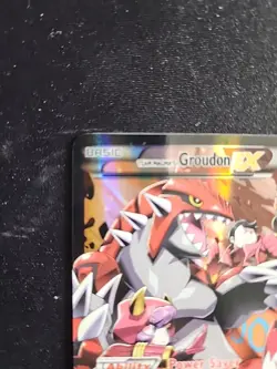 Team Magma’s GROUDON EX Full Art 15/34. Pokemon Double Crisis NM - Image 2