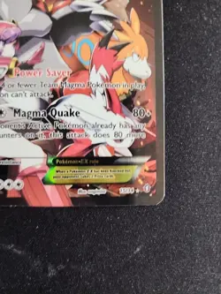 Team Magma’s GROUDON EX Full Art 15/34. Pokemon Double Crisis NM - Image 4