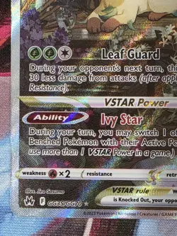 Pokemon TCG: Leafeon VSTAR GG35/GG70 Crown Zenith: Galarian Gallery NM - Image 5