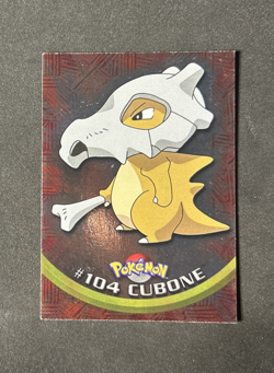 2000 Topps Pokemon TV Animation Edition Series 2 Foil #104 CUBONE - Image 1
