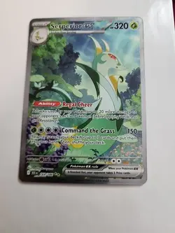 Pokemon TCG SERPERIOR EX 164/086 SV Black Bolt Special Illustration Rare - Image 1