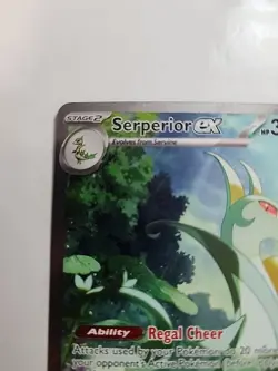 Pokemon TCG SERPERIOR EX 164/086 SV Black Bolt Special Illustration Rare - Image 2