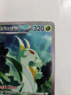 Pokemon TCG SERPERIOR EX 164/086 SV Black Bolt Special Illustration Rare - Image 4