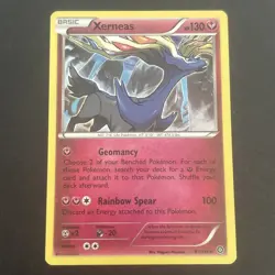 Xerneas 81/114 Regular Rare XY: Steam Siege Pokemon TCG LP 2016 - Image 1