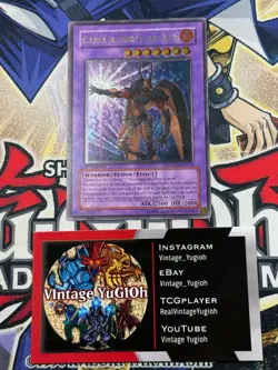 Yugioh Elemental Hero Flare Neos POTD-EN032 1st Edition Ultimate Rare Played - Image 1