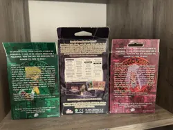 Yugioh Factory Sealed Joey & Pegasus Unlim Starter Deck & Marik 1ST ED Structure - Image 5