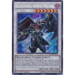 Yu-Gi-Oh! Blackwing Armor Master LC5D-EN132 Secret Rare - Image 1
