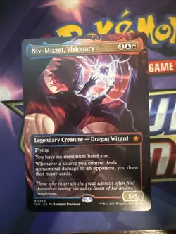 MTG English Niv-Mizzet, Visionary (Borderless) Foundations- Owl - Image 1