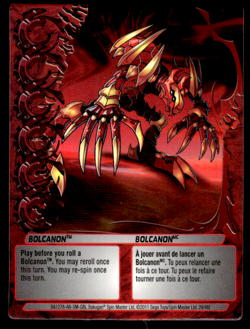 Bakugan Card - Bolcanon - Mechtanium Surge - Image 1