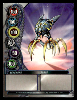Bakugan Card - Seashore (Krowll) - Gate - Mechtanium Surge - Image 1